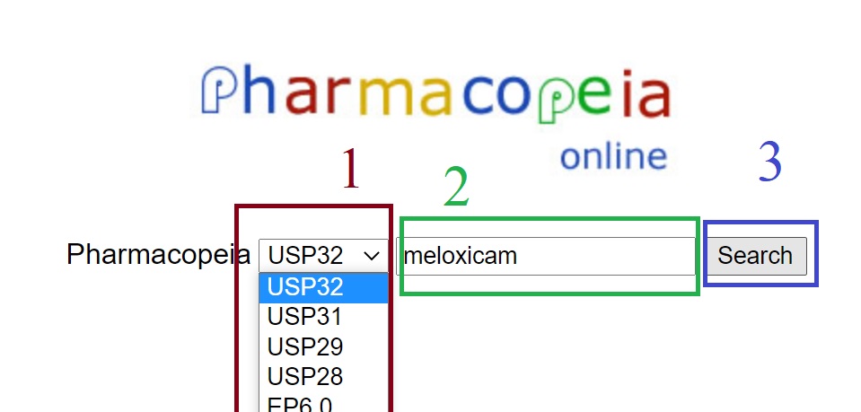 Website download chuyên luận của các dược điển USP và EP cũ
