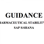 Guidance on Pharmaceutical Stability Study with SAP